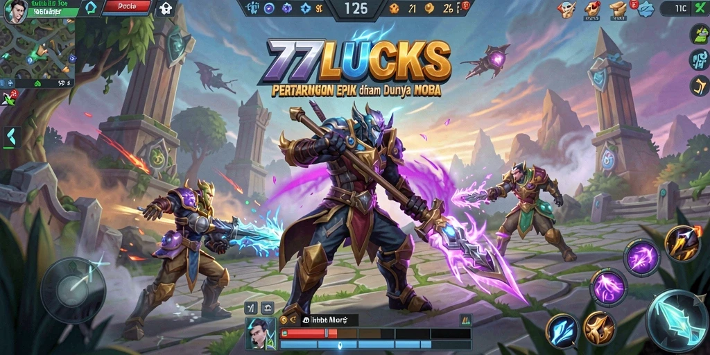 Gameplay intens dan seru di 77LUCKS dengan grafis yang menakjubkan.