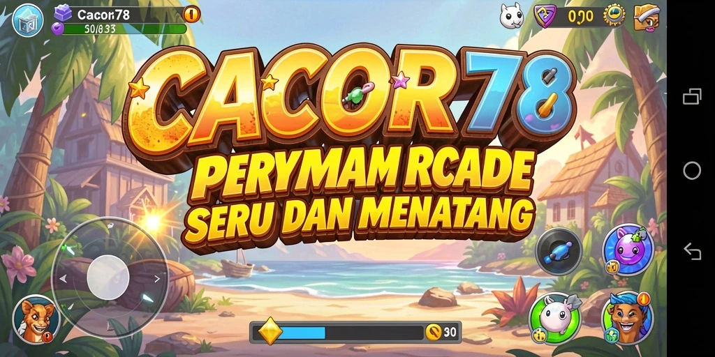 Tangkapan layar gameplay <strong>CACOR78</strong> yang menunjukkan aksi seru dalam permainan Arcade.