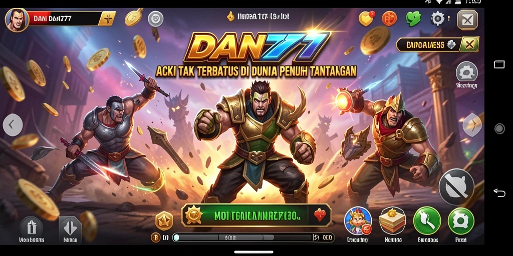 Gameplay mendebarkan dengan aksi seru di DAN777.