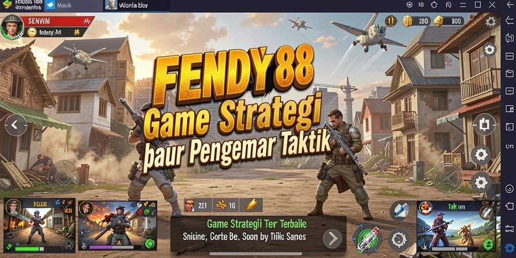 Screenshot dari gameplay FENDY188 menunjukkan pertarungan strategi yang mendebarkan.