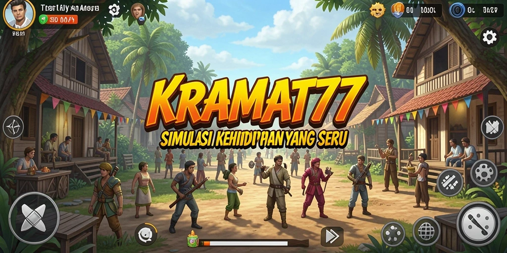 Tampilan gameplay KRAMAT77 yang menarik dan realistis.