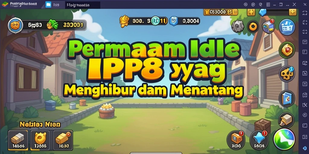Tampilan gameplay RP8 yang menarik dan penuh warna.