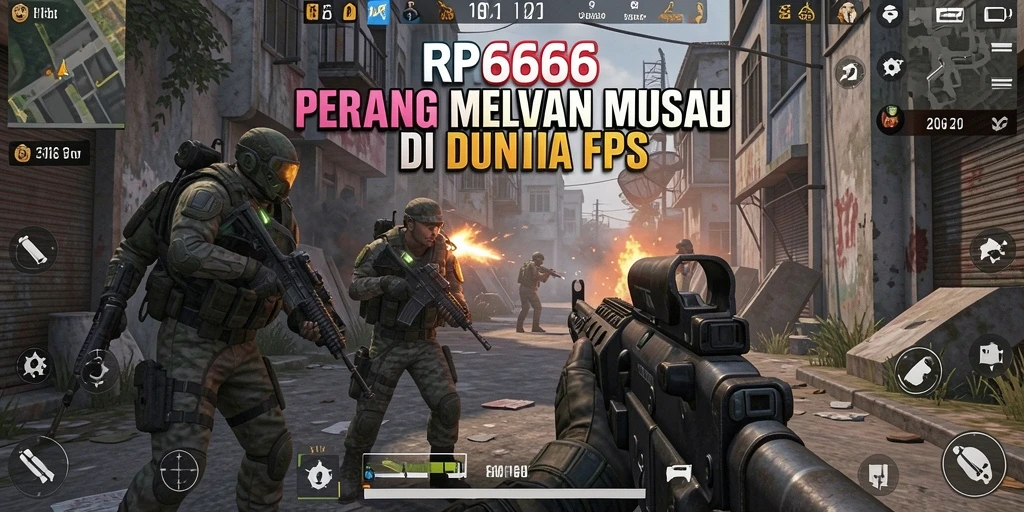 Screenshot gameplay RR666 menampilkan aksi seru dan grafis yang memukau.