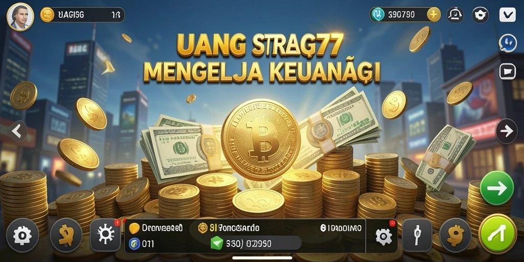 Tangkapan layar UANG77 menampilkan aksi seru dalam mengelola keuangan.