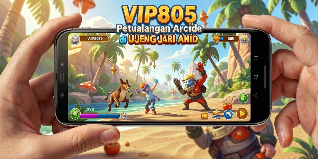 Tangkapan layar menunjukkan gameplay seru VIP805 dalam aksi.